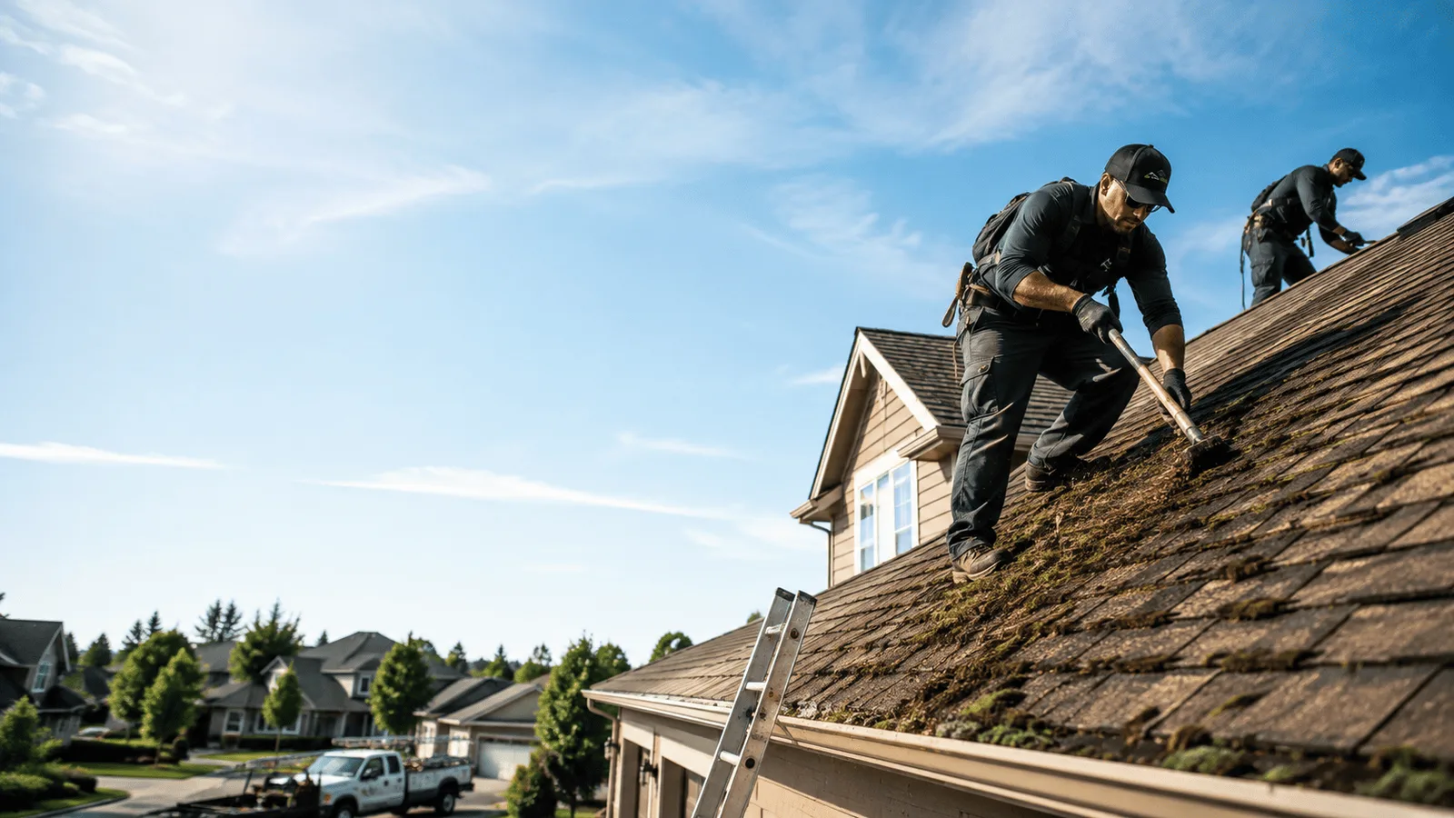 Roof Moss Removal in Penfield, NY near me